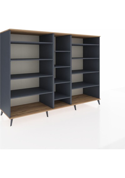 Kronos Dolap 11 Raflı 220x59x163 Antrasit-çam/antrasit Antrasit-çam/antrasit Kronos Dolap 11 Raflı 220x59x163 Antrasit-çam/antrasit Antrasit-çam/antrasit