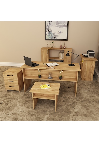 KALENDER DEKOR MERKÜR-1-2-3-4-5 OFİS BÜRO MASASI TAKIMI MRK04