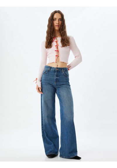 Koton Fiyonklu Crop Hırka Fitilli Slim Fit Uzun Kollu Yuvarlak Yaka Pamuklu Pembe 5wal90026ık Gül Koton Fiyonklu Crop Hırka Fitilli Slim Fit Uzun Kollu Yuvarlak Yaka Pamuklu Pembe 5wal90026ık Gül