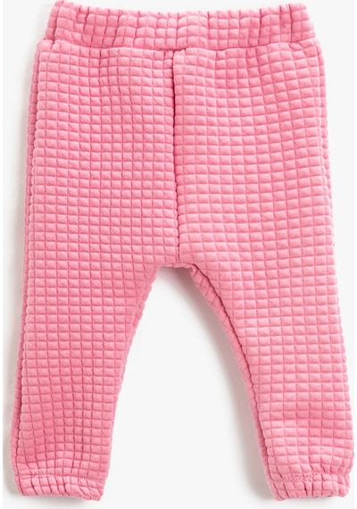 Koton Kapitone Jogger Eşofman Altı Beli Lastikli Pembe 3wmg40159ak 3WMG40159AK274 Gül Koton Kapitone Jogger Eşofman Altı Beli Lastikli Pembe 3wmg40159ak 3WMG40159AK274 Gül