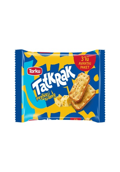 Torku Tatkrak Kraker 12 X 60 G Peynirli 4'li Avantaj Paketi - 4 Adet Tarı