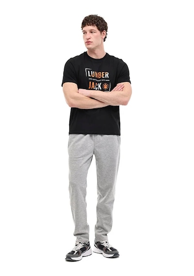 Lumberjack Ml Okına 11ıd1-104 6fx Siyah Erkek T-shirt A102064754 Siyah