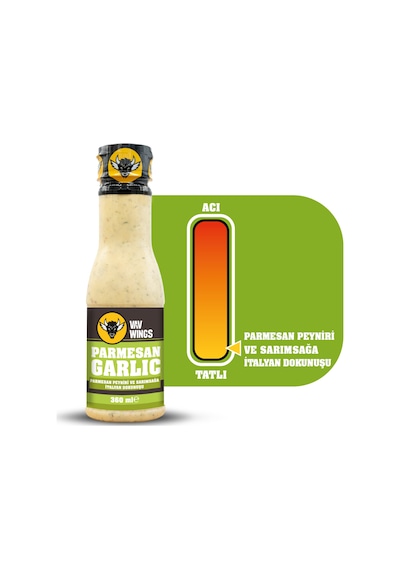 Vav Wings Parmesan Garlic Sos 360 ML