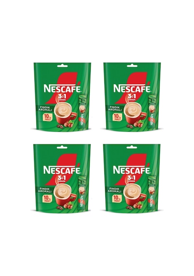Nescafe 3ü1 Arada Fındık Aromalı Kahve 17 Gr X 40 Adet Çözünebilir