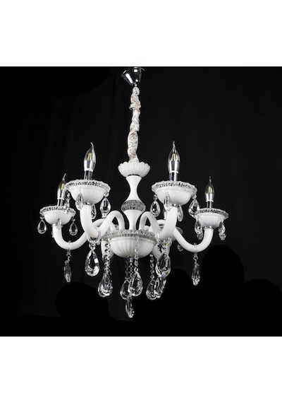 Avize Salon,Oturma,Misafir Odası 6 Li Cam Kol (508371843)
