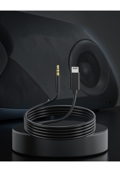 Lightning To Aux Çevirici Kablo 1 Metre UczzzApple Uyumlu iPhoneaux-4 Diğer
