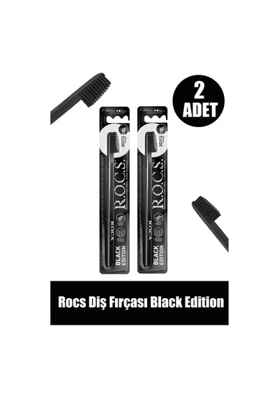 Rocs Diş Fırçası Black Edition
