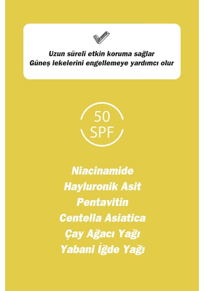 Tto Clinic Leke Karşıtı Koruyucu Güneş Kremi SPF50 70 ML