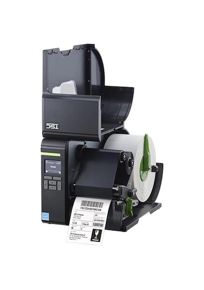 Tsc Ml240p Termal Transfer, 203 Dpi Usb Ethernet Endüstriyel Barkod Etiket Rulo Yazıcı