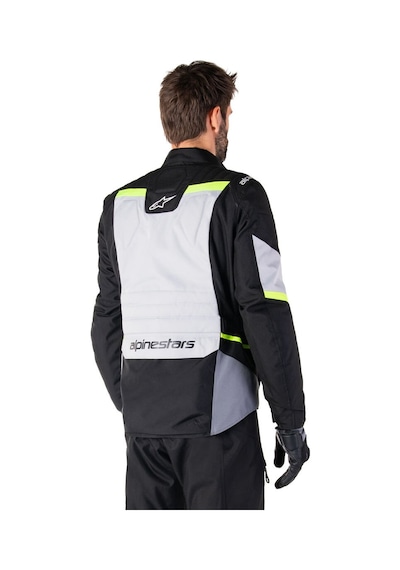 Alpinestars St-1 Wp Korumalı Motosiklet Montu Siyah Gri Sarı