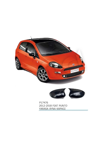 Fiat Punto 2012-2018 Yarasa / Batman Ayna Kapağı