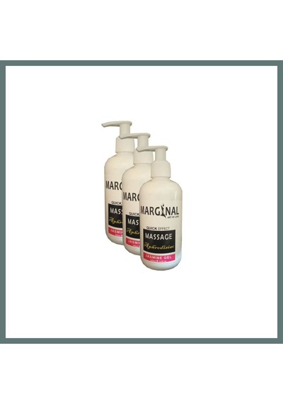 Bezos Marginal Massage Jasmine Gel 250 Ml Yasemin Masaj Jeli 3'lü Ventra