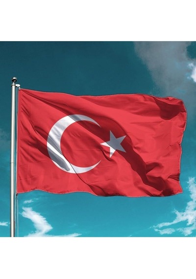 Türk Bayrağı 150x225 Cm Alpaka Kumaş Diğer