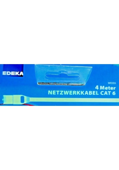 4 Metre Edeka Cat6 Kablo Ethernet Kablosu Ağ Internet Kablo Rj45