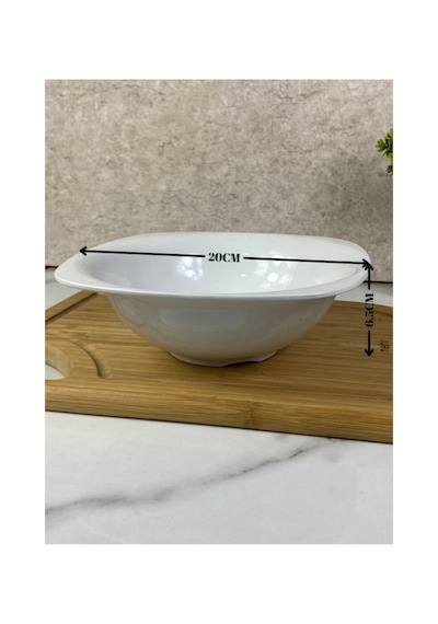 20cm Salata Kasesi Polikarbon Salata Tabağı Cips Tabağı