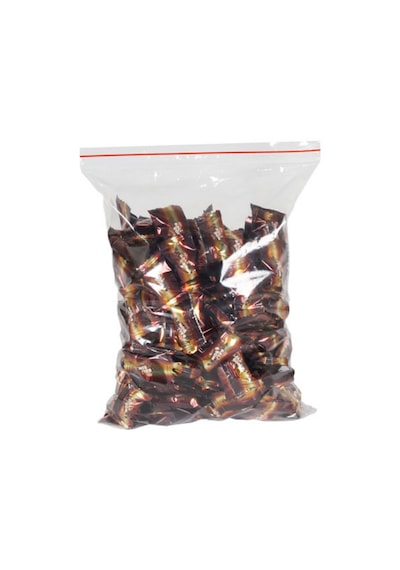 Kilitli Torba 13x16 Cm 50'li Kilitli Buzdolabı Poşeti Şeffaf Naylon Torba Kilitli Saklama Poşeti