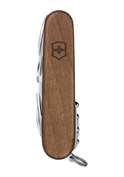 Victorinox Swiss Army Swisschamp Ceviz Ağacı Yüzeyli Kamp Çakı Vt 1.67 Standart Çok Renkli