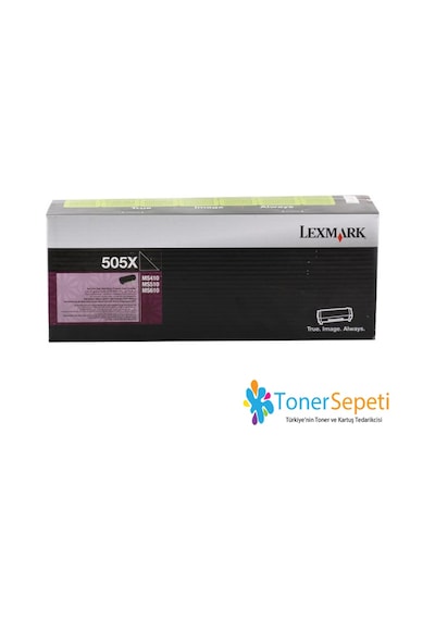 Tonersepeti Lexmark 505x-50f5x00 Toner 10k.