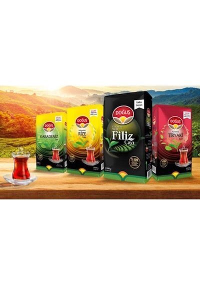 Doğuş Siyah Filiz Çayı 1000 Gr X 6