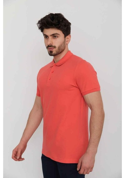 Cazador 4613 Polo Pike T-shirt Nar Cıcegı