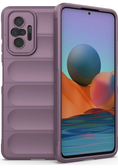 FitCase Xiaomi Redmi Note 10 Pro Optimum Lens Çerçeveli Silikon Kılıf