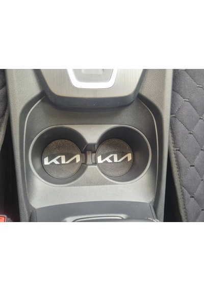 Kia Araç Bardaklık Altlığı , Kia Şişe Ve Bardak Altlığı, Kia Logolu Oto Bardaklık Altlığı