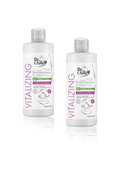 Farmasi Dr. C. Tuna Vitalizing Sarımsaklı Şampuan 2 x 225 ML