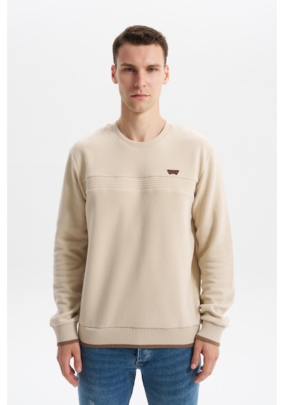 AR-MA Arma Erkek Regular Fit Selanik Sweatshirt Kazak Karbon Fırçalı, Bisiklet Yaka, Pamuk Polyester, Süs Etiketli K30124697802 Bej AR-MA Arma Erkek Regular Fit Selanik Sweatshirt Kazak Karbon Fırçalı, Bisiklet Yaka, Pamuk Polyester, Süs Etiketli K30124697802 Bej