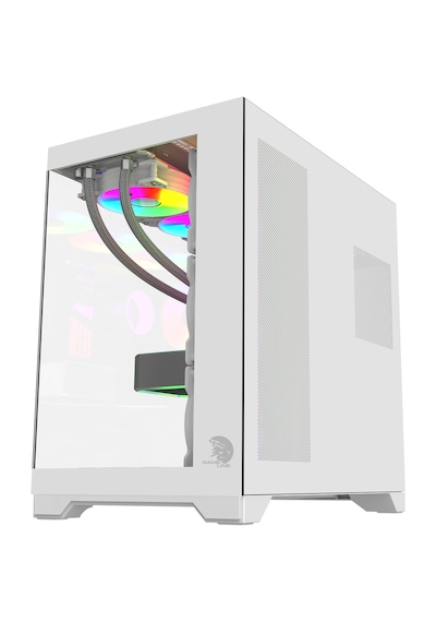 Gameline Robust Premium 7x Rgb Fanlı Usb 3.0 Type-c Gaming Bilgisayar Kasası Beyaz Gameline Robust Premium 7x Rgb Fanlı Usb 3.0 Type-c Gaming Bilgisayar Kasası Beyaz