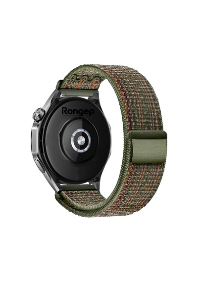 Uyumlu Hasırlı Fabric Loop 22mm Kumaş Kordon Gt5 Gt5 Pro Gt4 Gt3 Gt3 Pro Gt2 Gt2 Pro 46mm Için Terletmeyen Hafif Yap