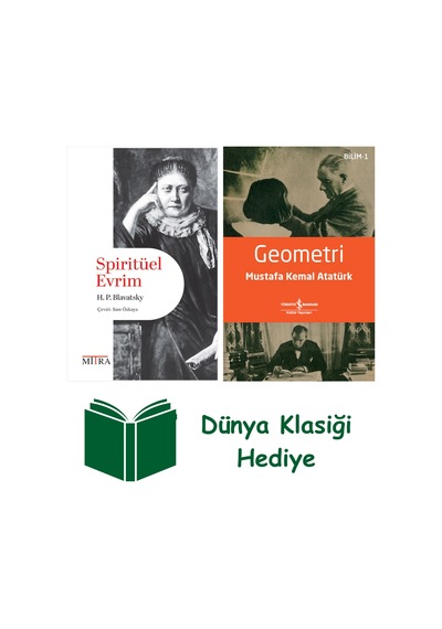 Spiritüel Evrim + Geometri + Dünya Klasiği Hediye