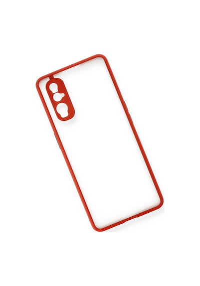 Oppo Find X2 Uyumlu Kılıf Montreal Silikon Kapak - Kırmızı