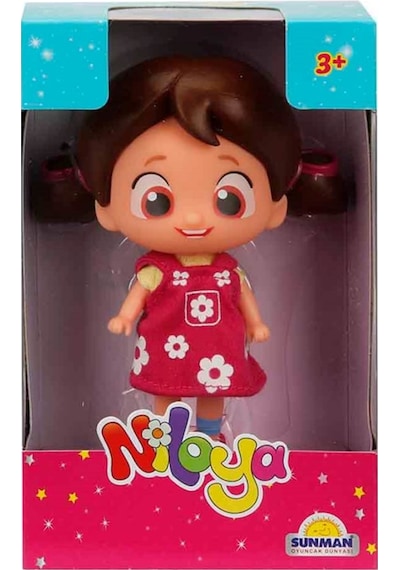Niloya Ve Tospik - Niloya Figür 12 Cm 24119 Çiçekli Elbise Modeli
