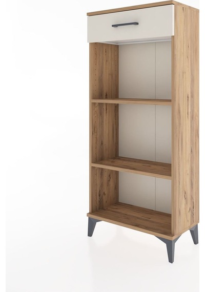 Hyperion Dolap 2 Raflı Tek Çekmeceli 60x44x134 Çam-aytaşı Atlas Çam