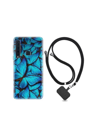 Samsung Uyumlu Galaxy A9 2018 Kilif Ipli Askili Owl 1351 529061705