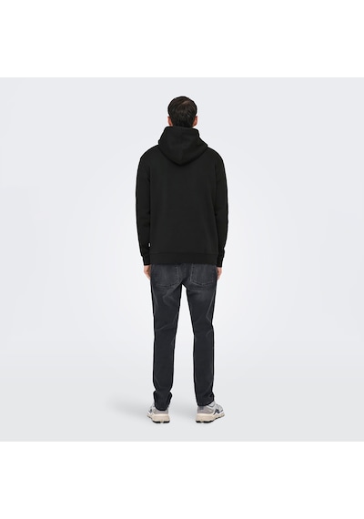 Only & Sons Dawson Erkek Siyah Sweatshirt 22033194-jbk Siyah