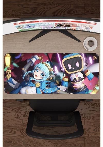 Ineffa Genshin Impact Anime Oyuncu V1 - 70x30 Xl Gaming Mouse Pad Fare Altlığı
