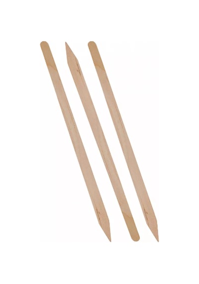 Ahşap Adana Çöp Şiş Çubuğu 25 Cm 20 Adet - Yassı Adana Kebap Şişi Ahşap Çöp Şiş