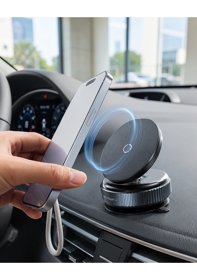 16 Mıknatıslı Araç Telefon Tutucu 360 Dönebilir