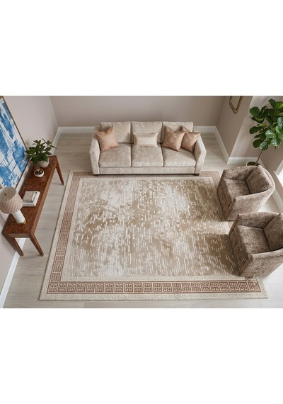 Toprak Halı 2568 Salon Halısı 200 X 290 Vizon - Kahverengi