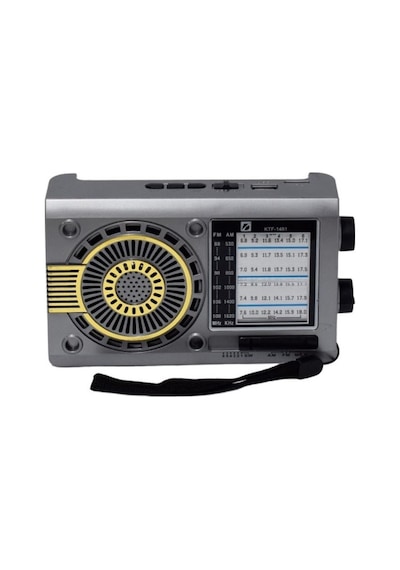 Fenerli Mini Fm Radyo Şarjlı Taşınabilir Solar Radıo Bluetooth Hoparlör Sd Kart Usb Girişli Speaker