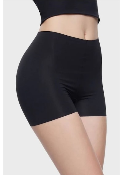 Carigna Model Dikişsiz Lazer Kesim Külot Boxer Esnek Iz Yapmayan Model Siyah Renk Siyah