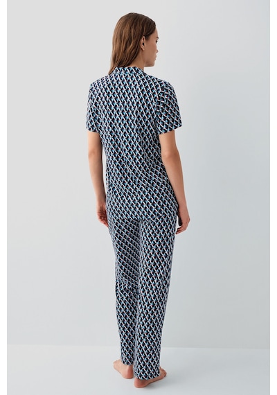 Pierre Cardin Kadın Lacivert Gömlek Pijama Pc9159-s-v1 Lacivert