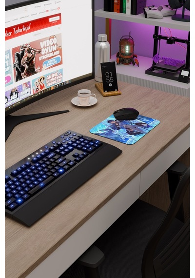 Akame Ga Kill Anime V2 - 22x18 Gaming Kauçuk Kaymaz Taban Mouse Pad Fare Altlığı