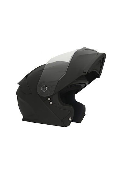 Gp Nero Mks004-Mb Güneş Vizörlü Şeffaf Çene Açılır Motosiklet Kaskı Siyah