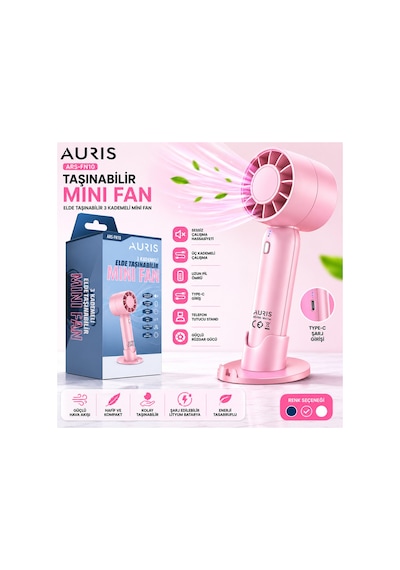 Ars-fn10 Taşınabilir Mini Fan Kopya