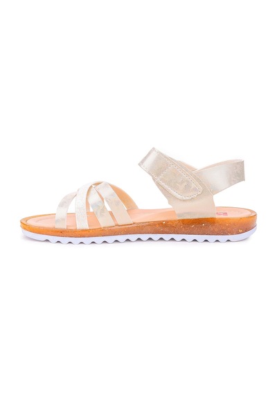Kiko Kids Kız Çocuk Sandalet Arz 2346 Sedef