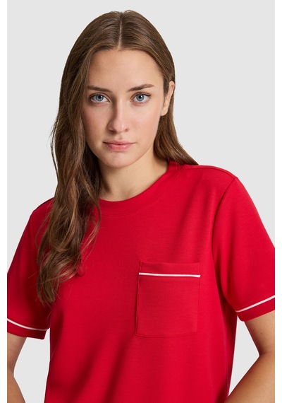 U.S. Polo Assn. U.s. Polo Assn. Kadın Kırmızı Tişört Basic 50323552-vr030 Kirmizi U.S. Polo Assn. U.s. Polo Assn. Kadın Kırmızı Tişört Basic 50323552-vr030 Kirmizi
