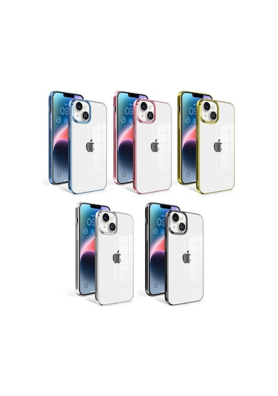 Zeyline Apple Uyumlu iPhone 14 Plus Zore Sun Kapak-gümüş