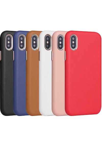 Apple Uyumlu iPhone Xs 5.8 Kılıf Zore Eyzi Kapak Beyaz